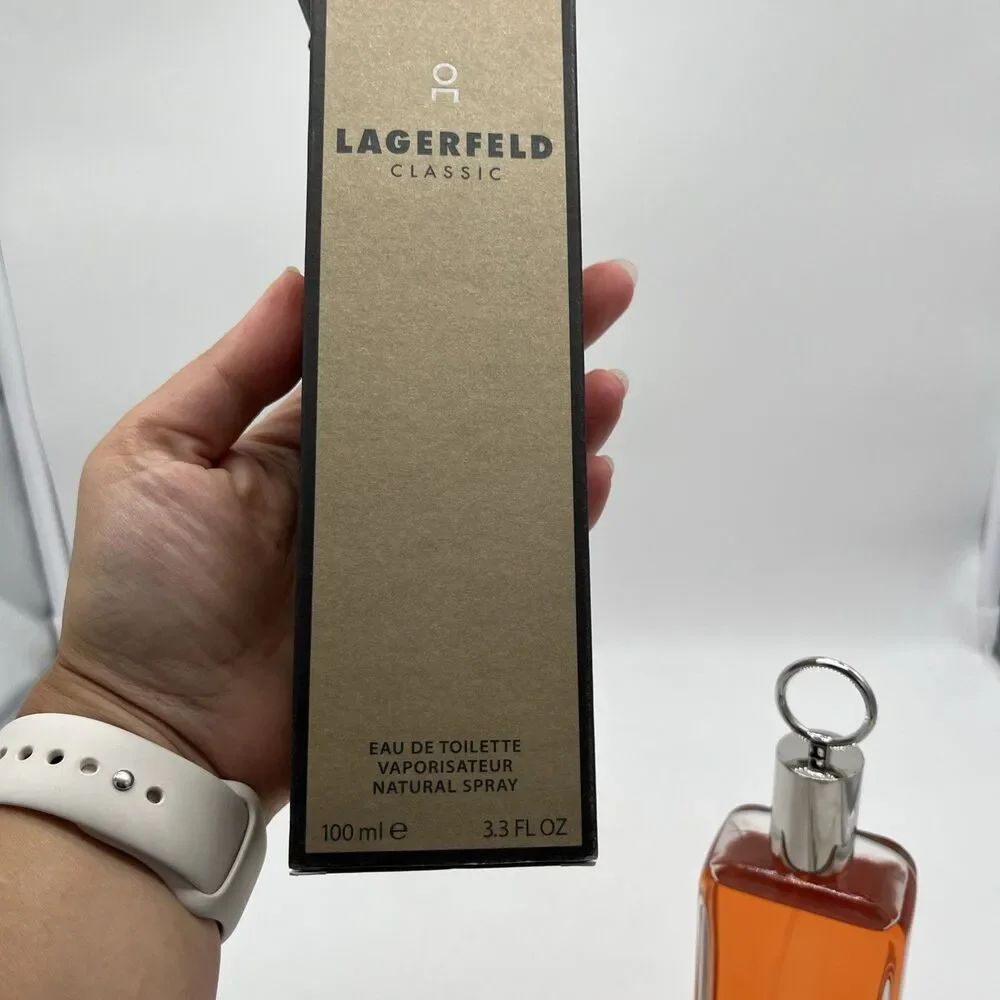 LAGERFELD CLASSIC by Karl Lagerfeld 3.3 oz EDT Cologne for Men New....